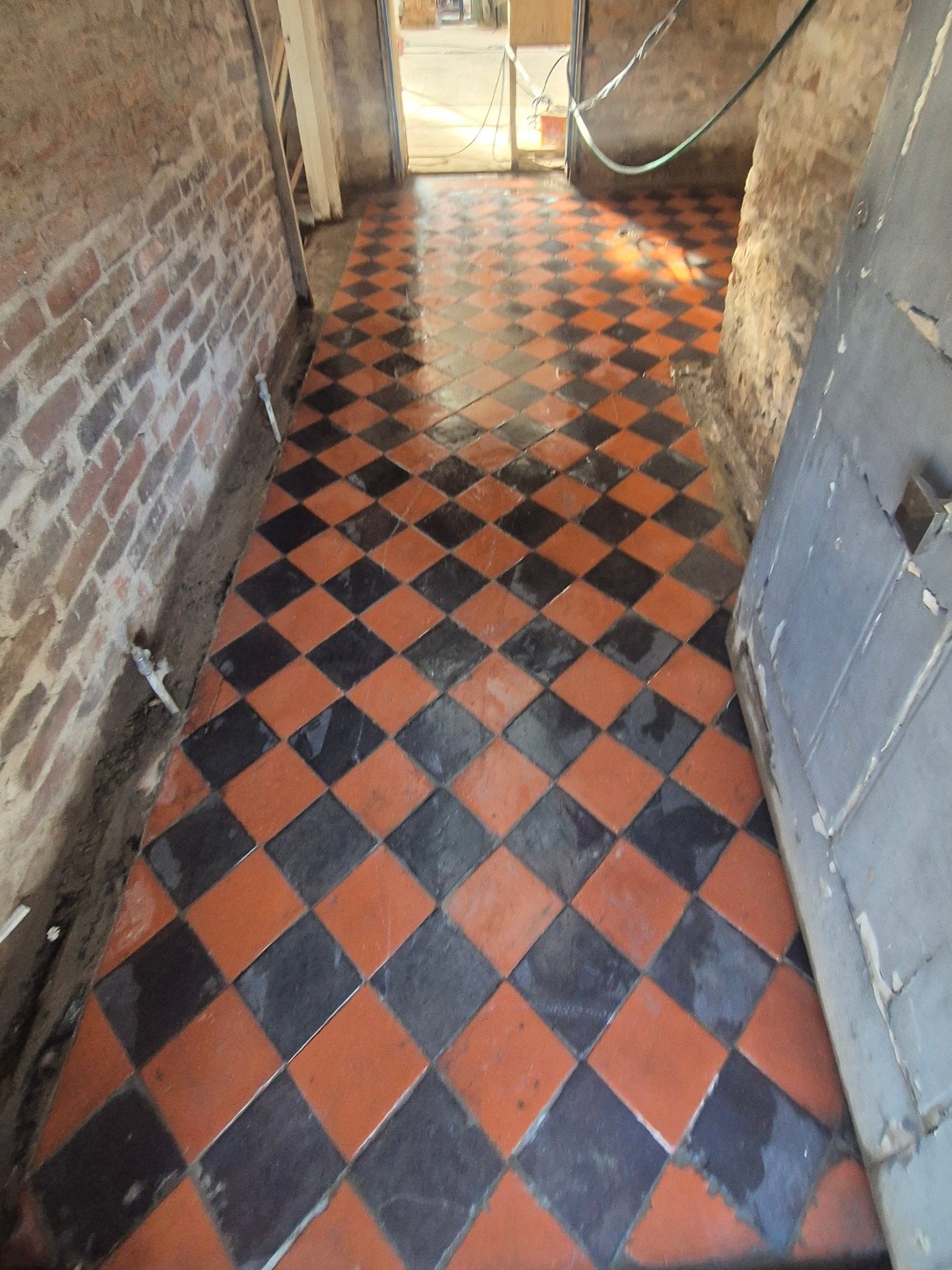 Quarry tile restoration