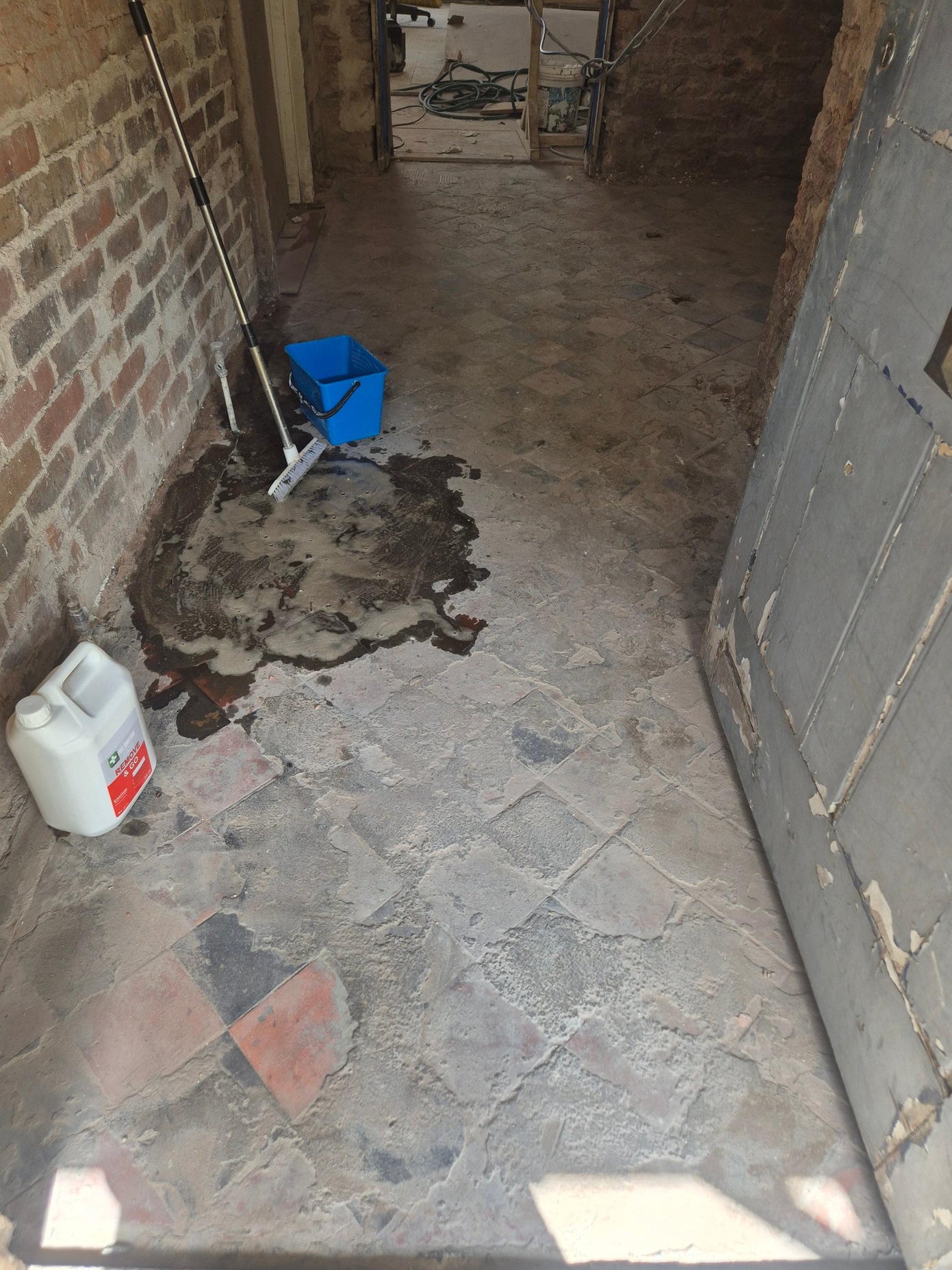 Quarry tile restoration